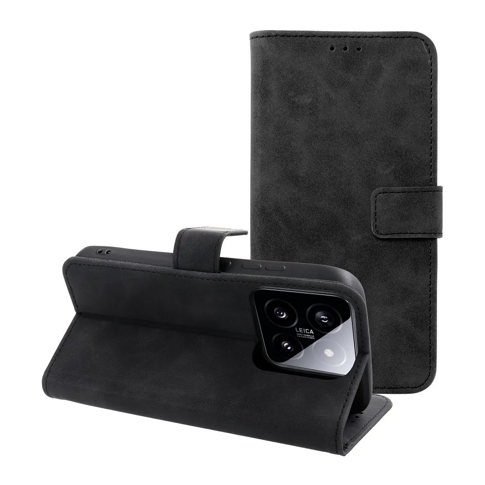 Flip case for Xiaomi 14 Tender Book black