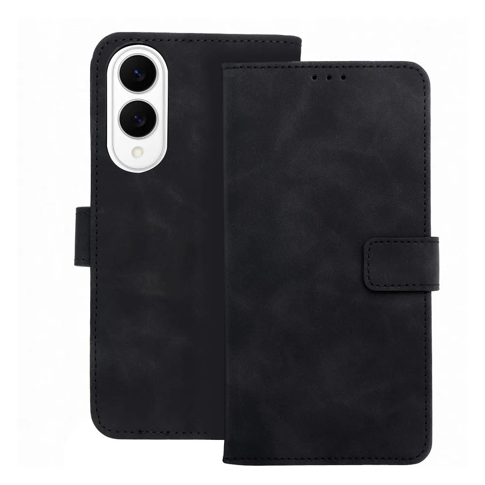 Flip case for Samsung S25 EDGE Tender Book black