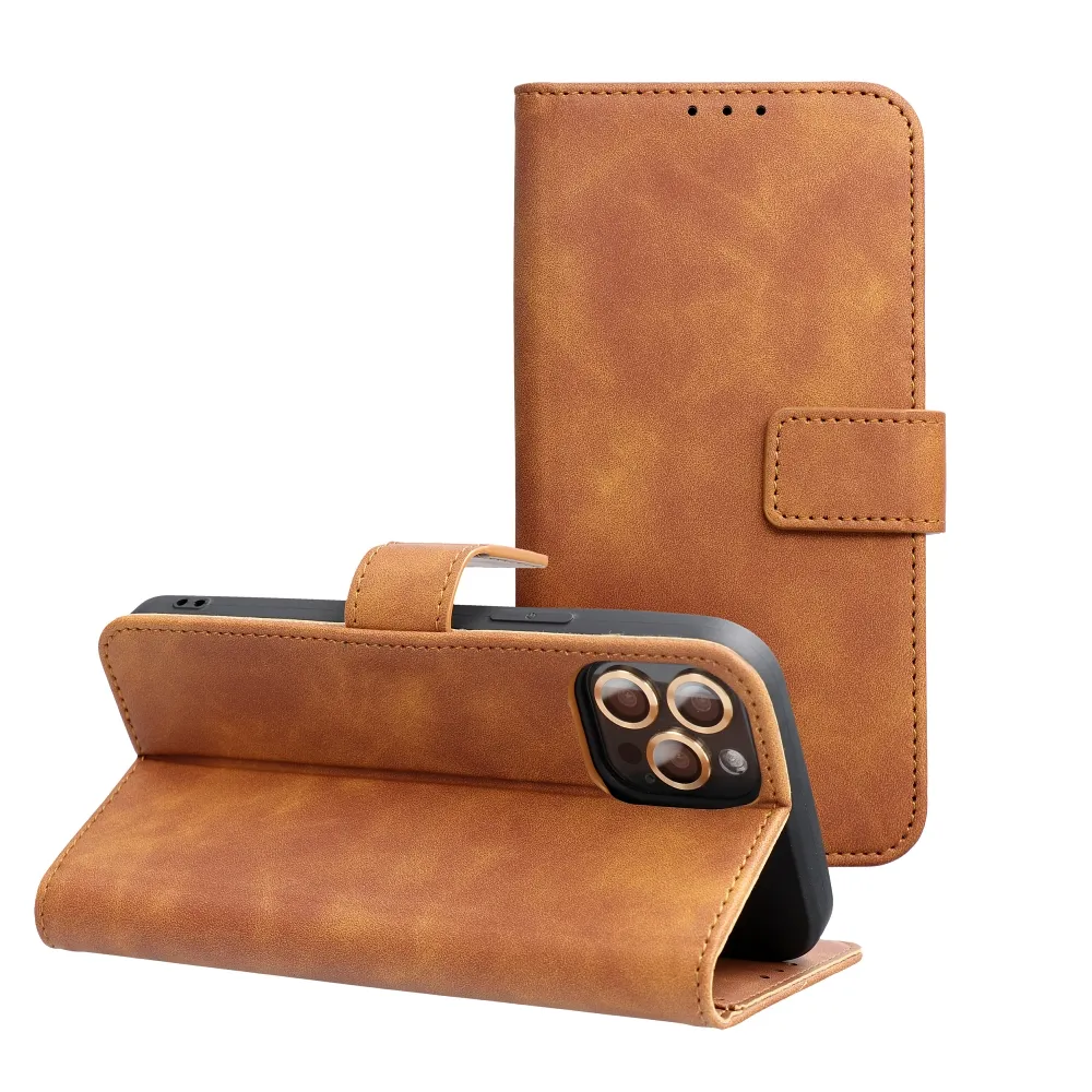 Flip case for iPhone 17 Tender Book brown