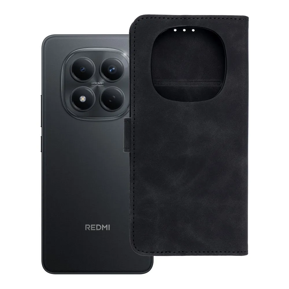 Flip case for Xiaomi Redmi NOTE 15 5G Tender Book black