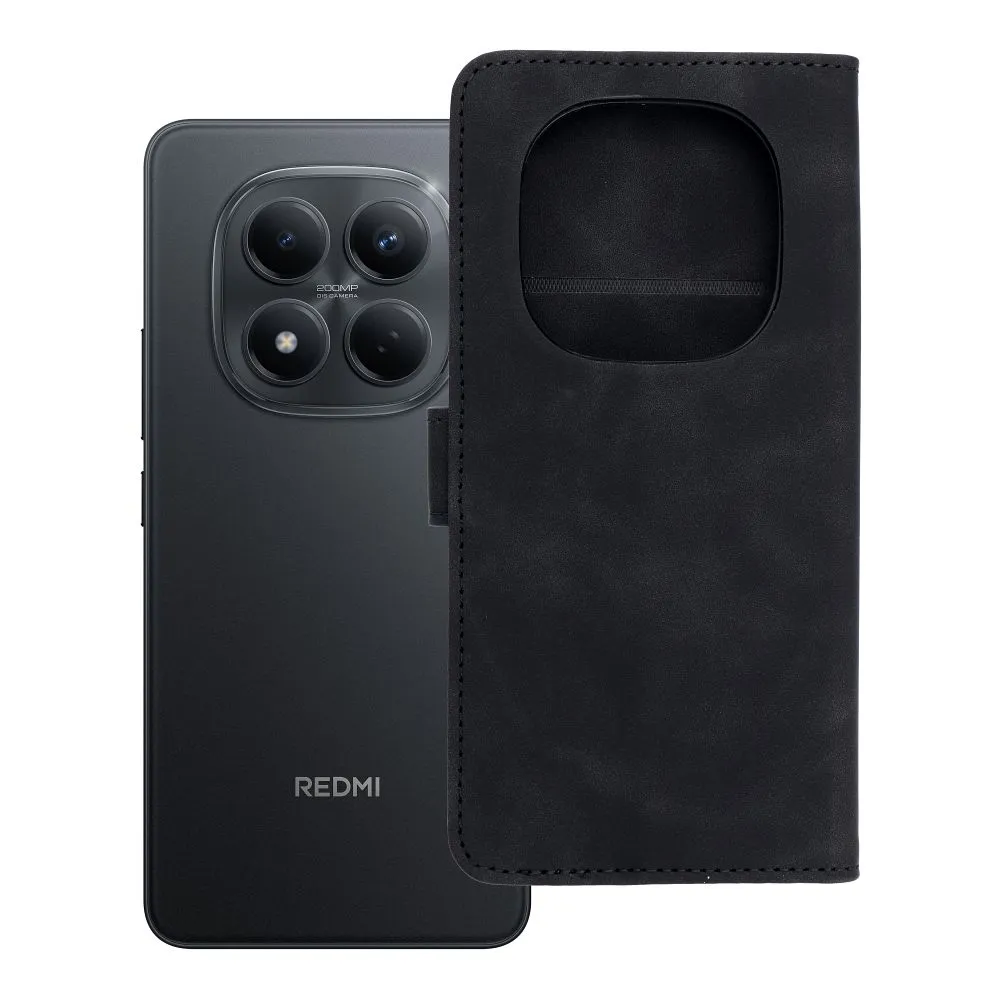 Flip case for Xiaomi Redmi NOTE 15 PRO 4G Tender Book black