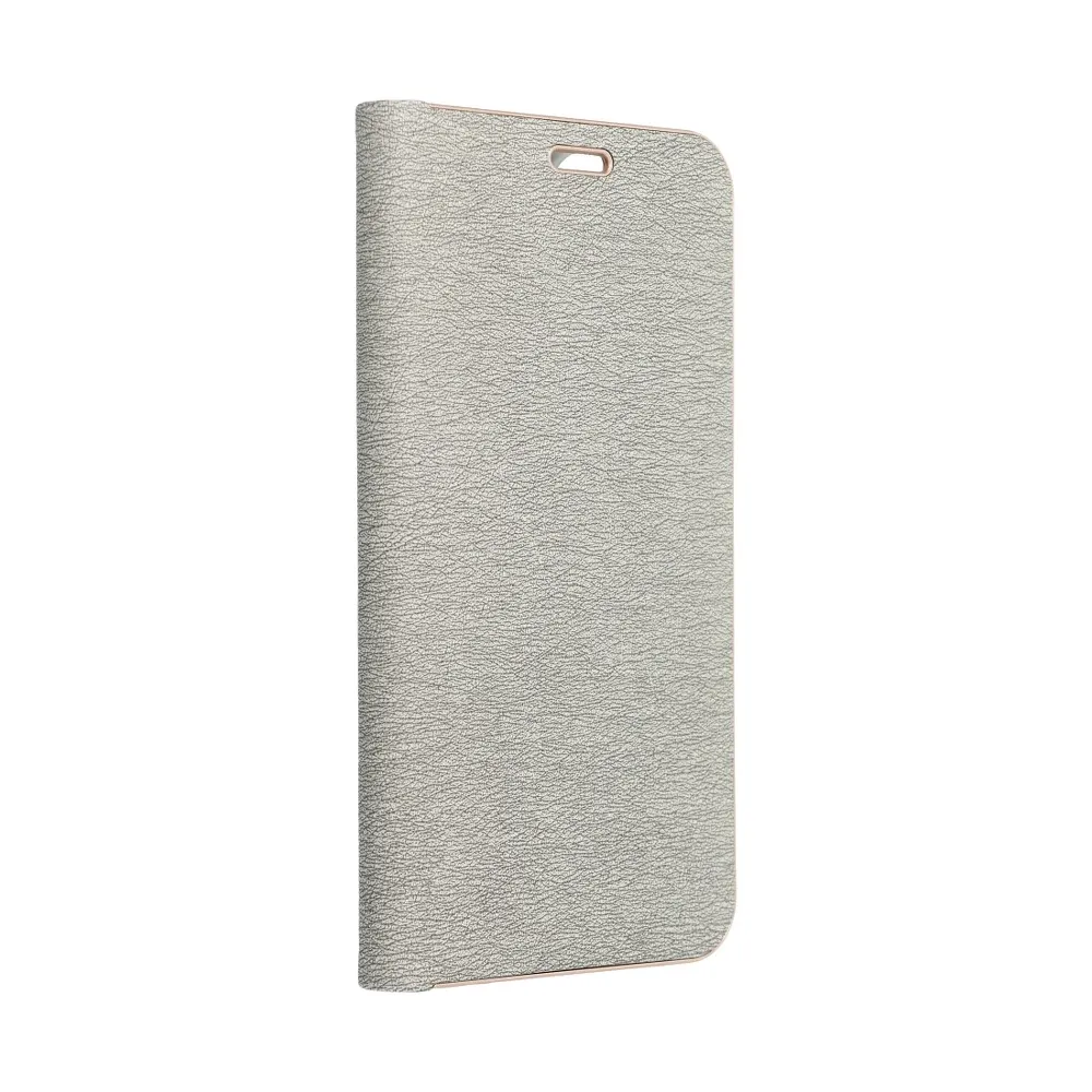 Flip case for Samsung A21s Luna Book Gold silver