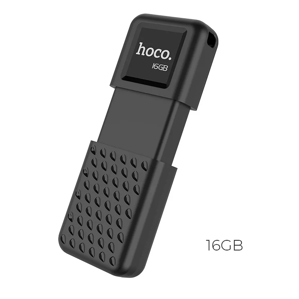Pendrive 16GB USB 2.0 (USB A) Hoco UD6 black