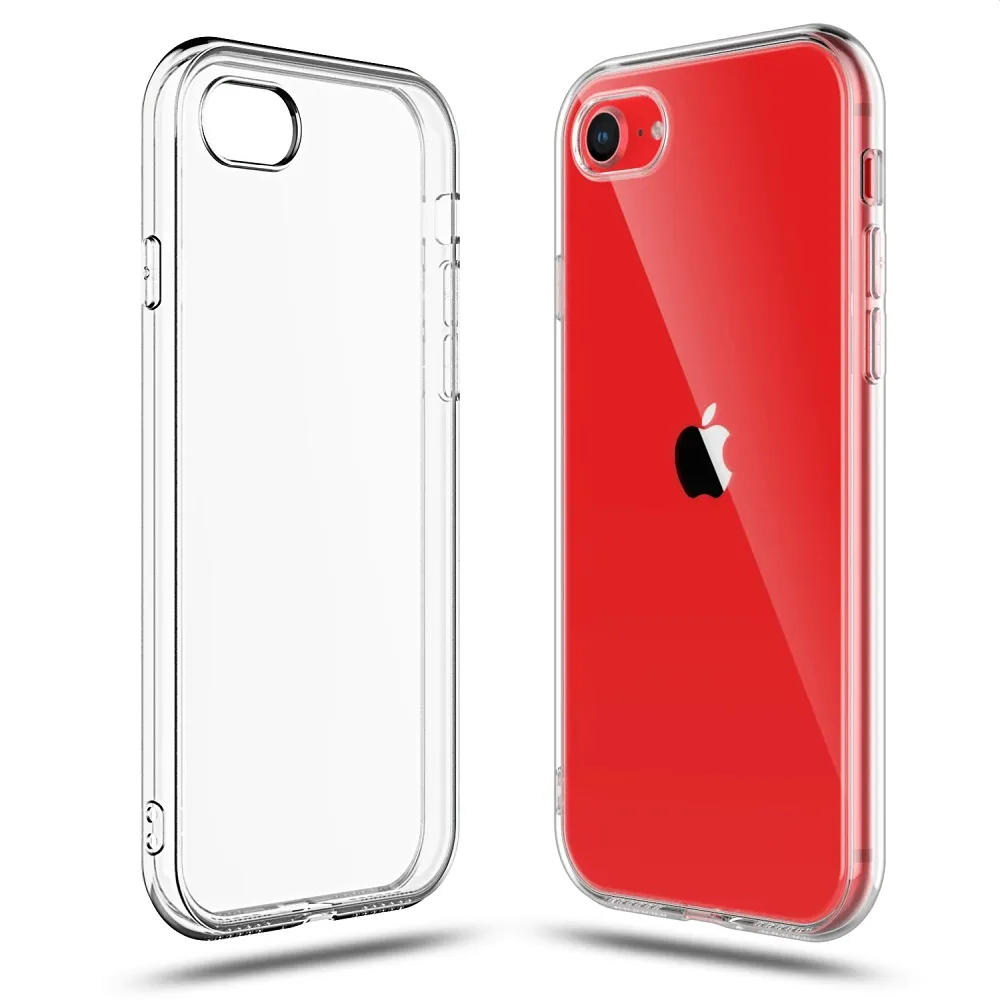 Case for iPhone 7 / 8 / SE 2020 / SE 2022 Clear Case 2 mm Box transparent
