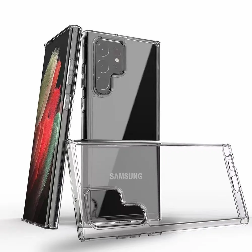 Case for Samsung S22 ULTRA Clear Case 2 mm Box transparent
