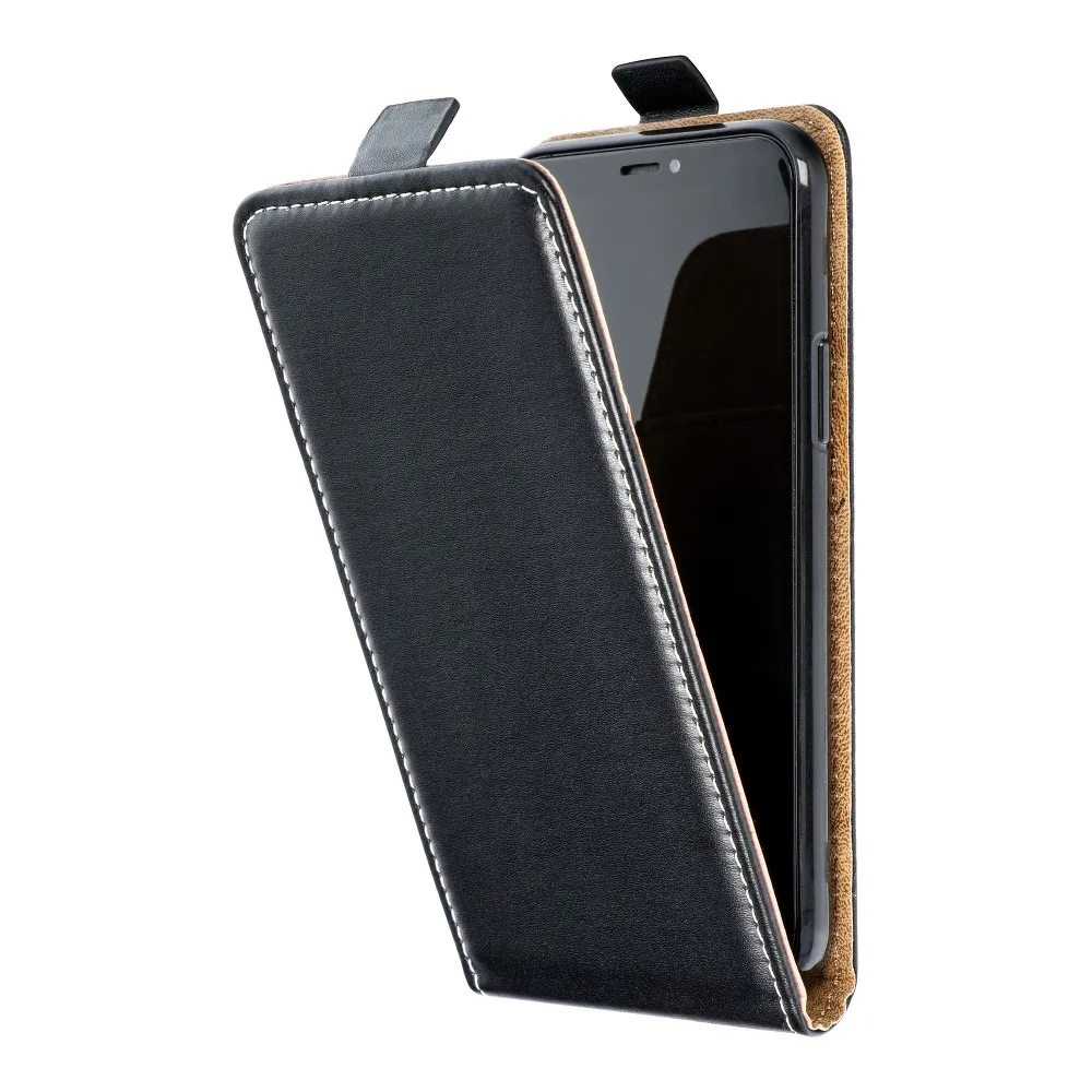 Vertical flip case for Samsung A13 4G Slim Flexi Fresh czarne