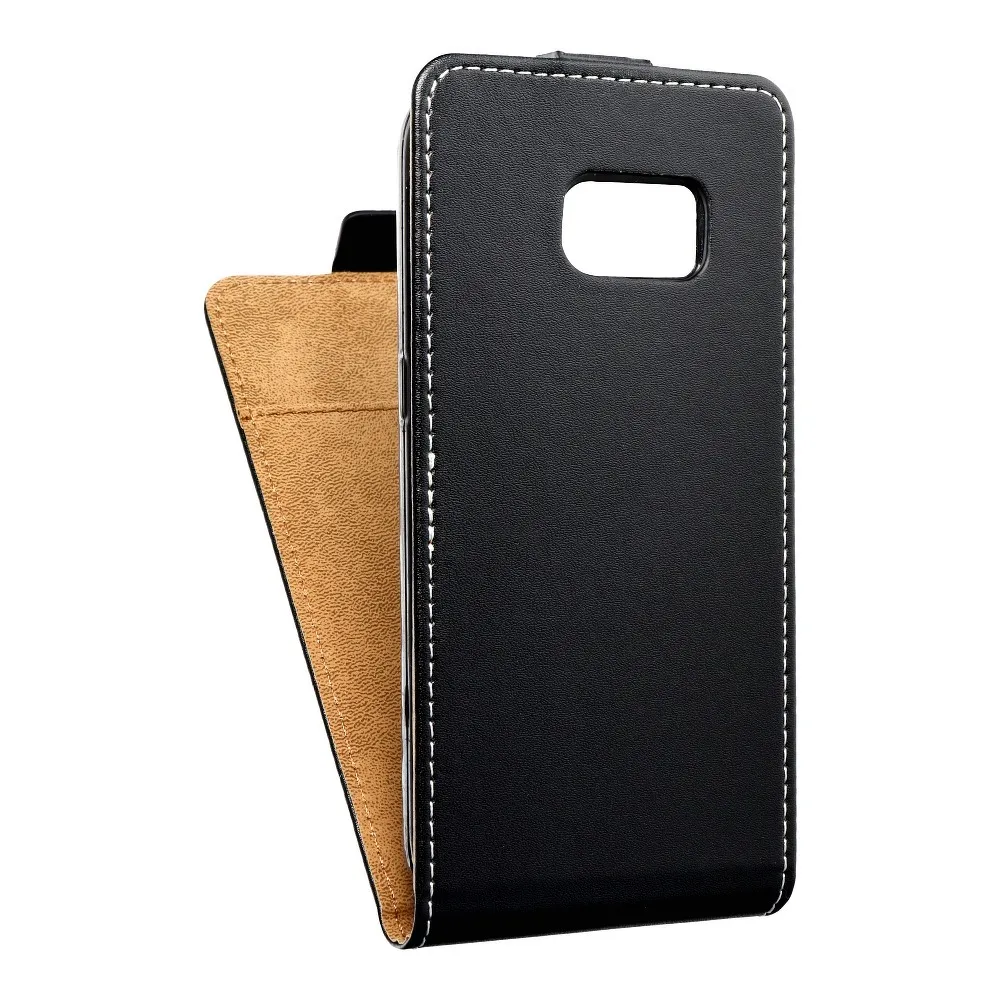 Vertical flip case for Samsung S7 (G930) Slim Flexi Fresh czarne