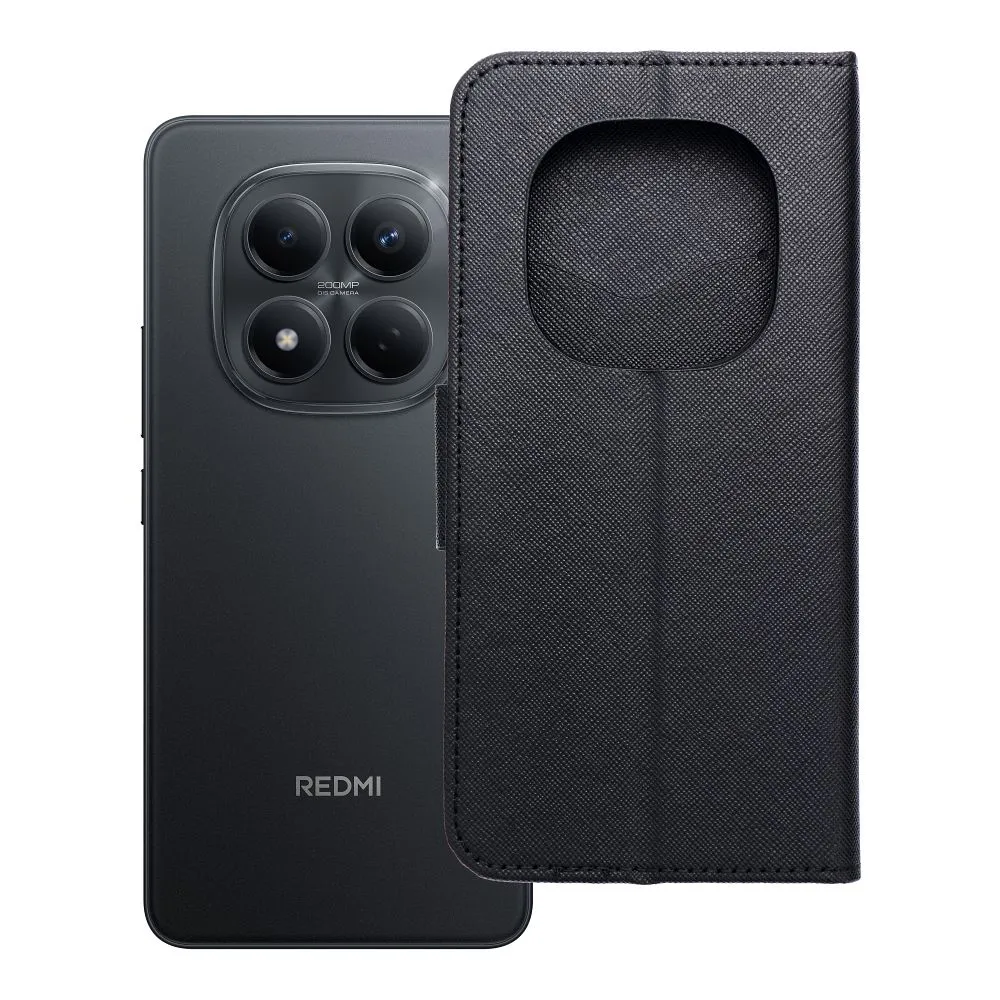 Flip case for Xiaomi Redmi NOTE 15 PRO 5G Fancy Book black