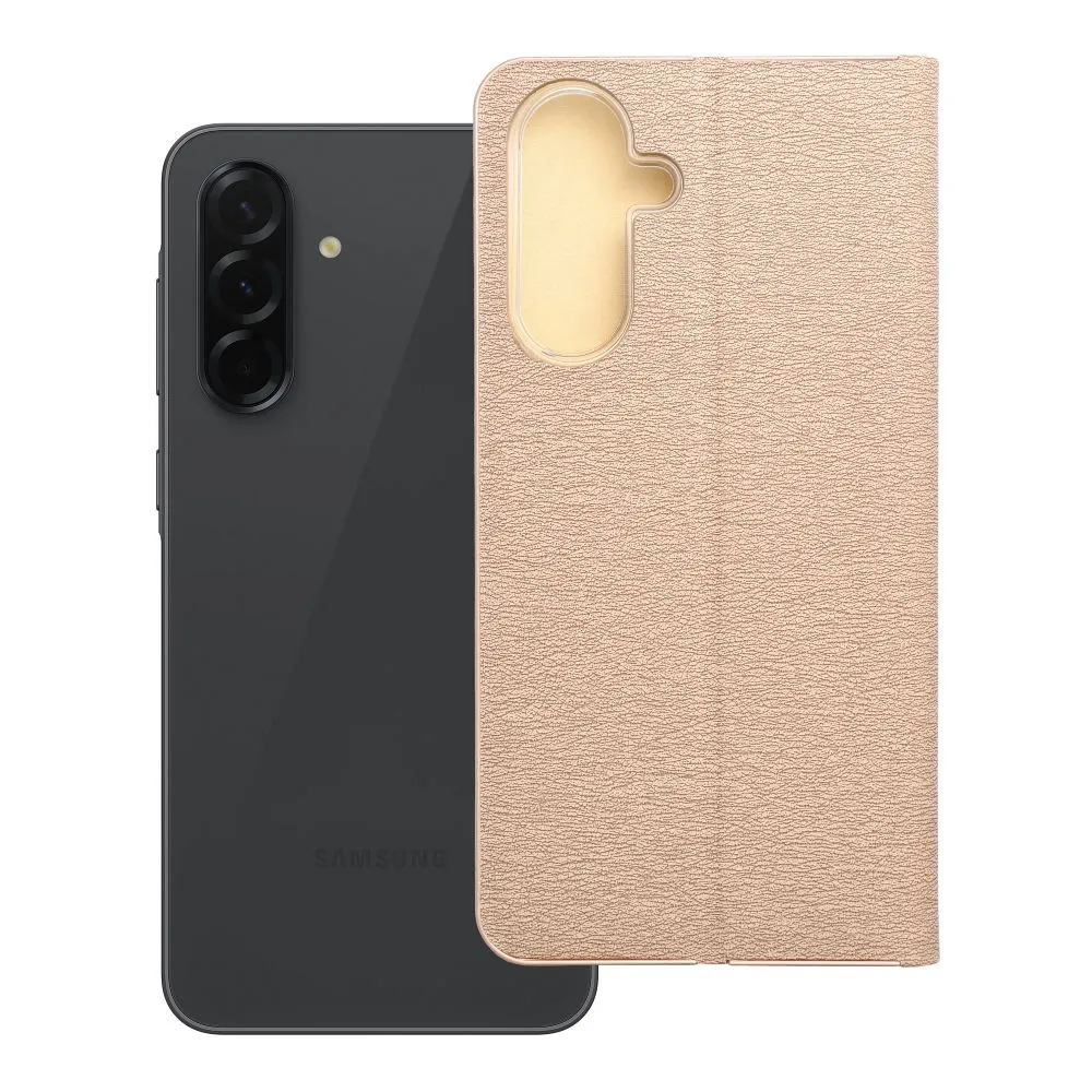 Flip case for Samsung A36 5G Luna Book Gold gold
