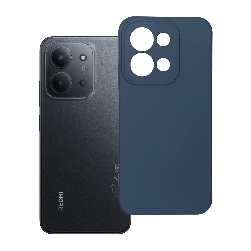 Case for Xiaomi Redmi 15C (173,16 x 81,07 x 8,2) Silicone blue
