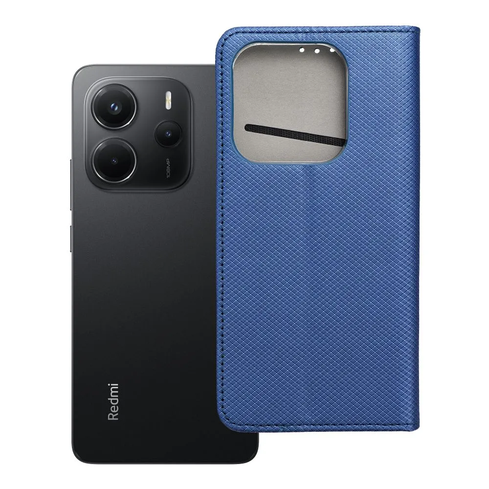 Flip case for Xiaomi Redmi NOTE 14 5G Smart Case Book navy blue
