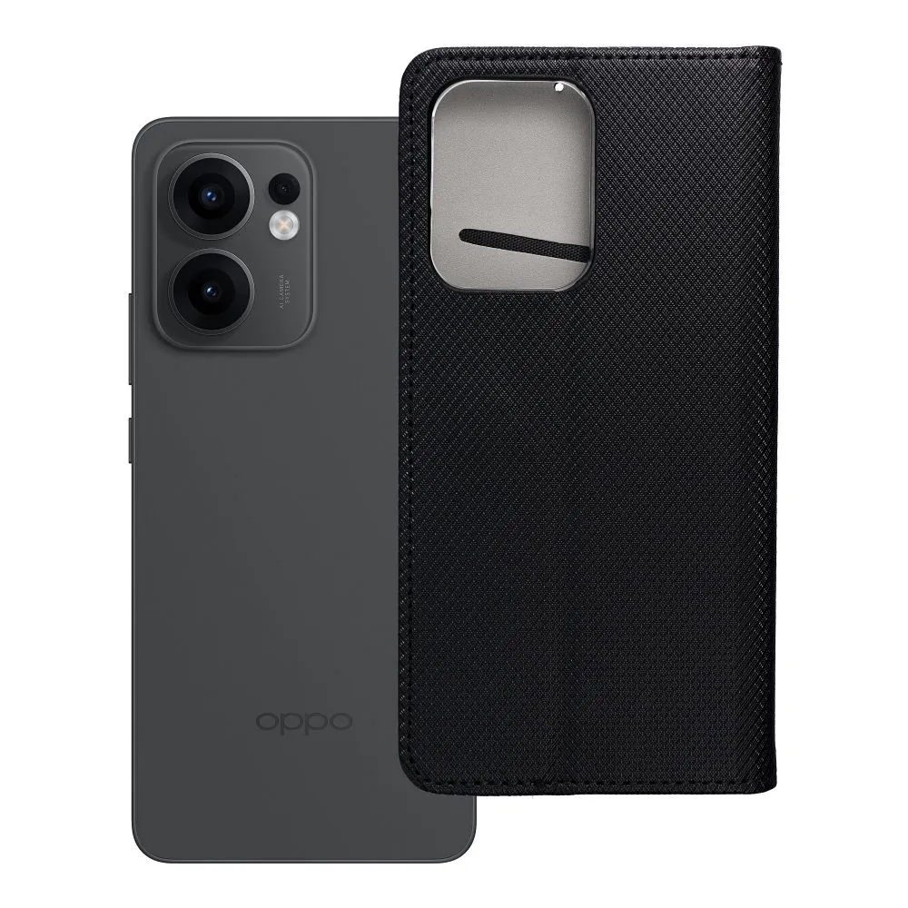 Flip case for Oppo Reno 13F 4G / 5G Smart Case Book black