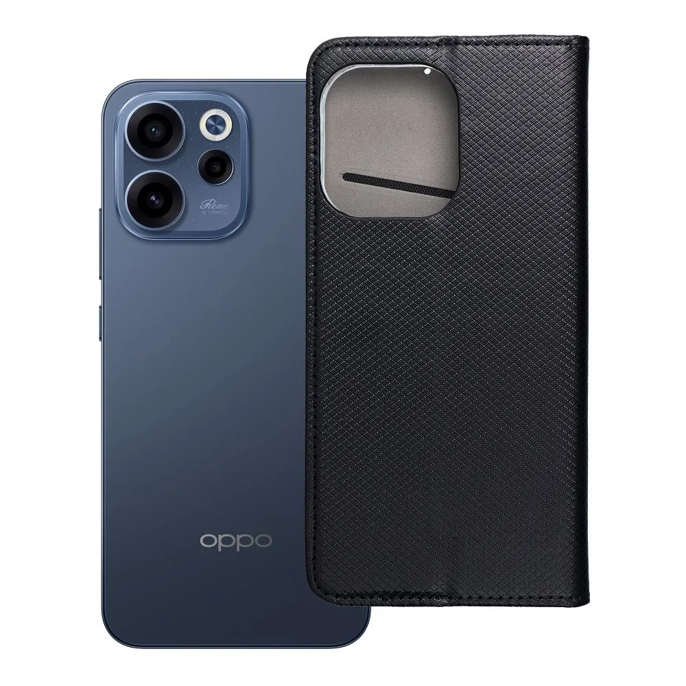 Flip case for Oppo Reno 15 Smart Case Book black