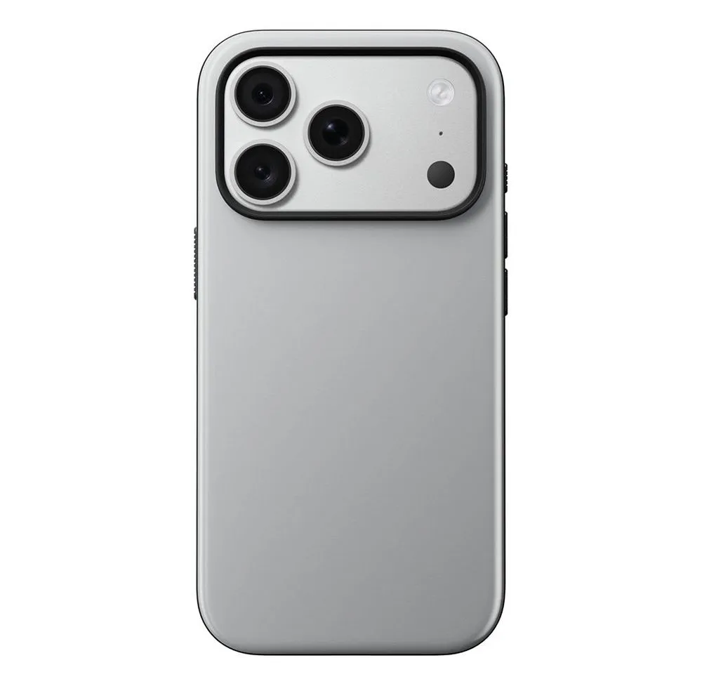 NOMAD case for IPHONE 18 Pro/17 Pro compatible with MagSafe (Sport Case) lunar gray
