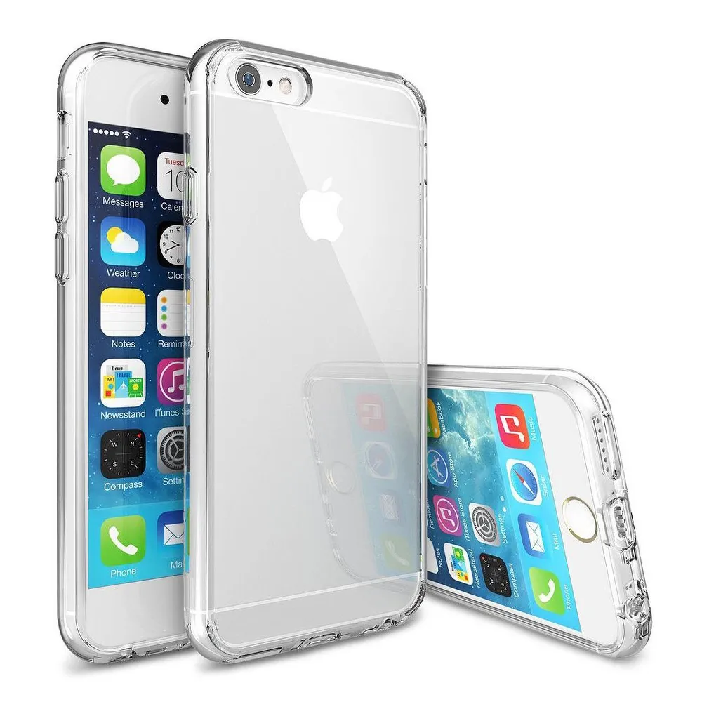 Case for iPhone 6/6S Back Case Ultra Slim 0,5 mm transparent