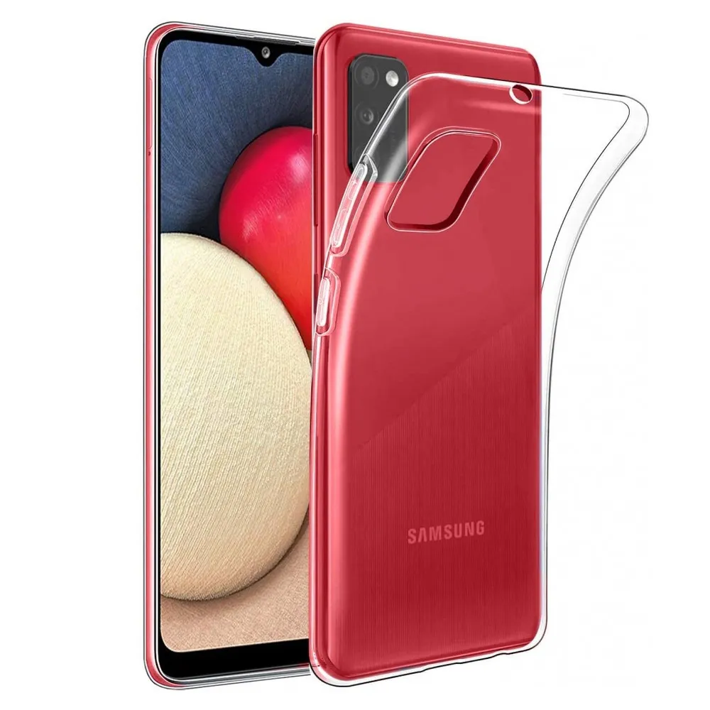 Case for Samsung A02s Back Case Ultra Slim 0,5 mm transparent