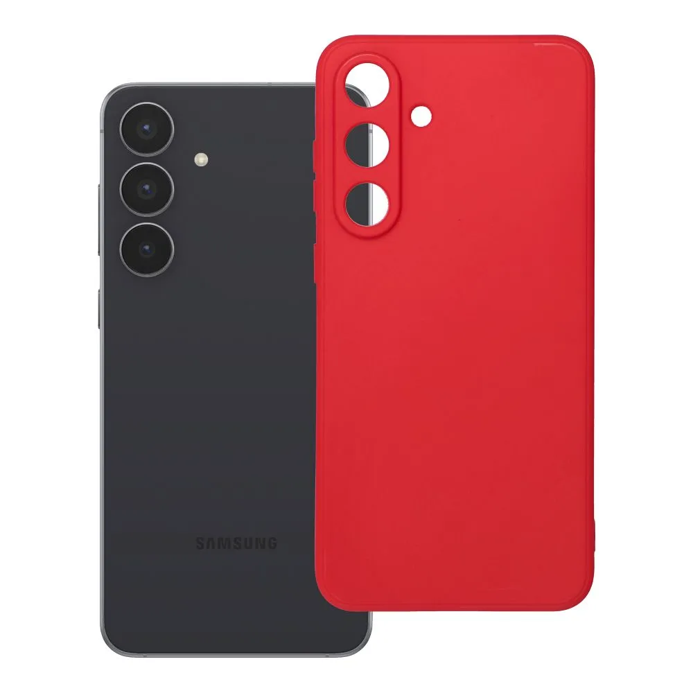 Case for Samsung S25 FE Soft red