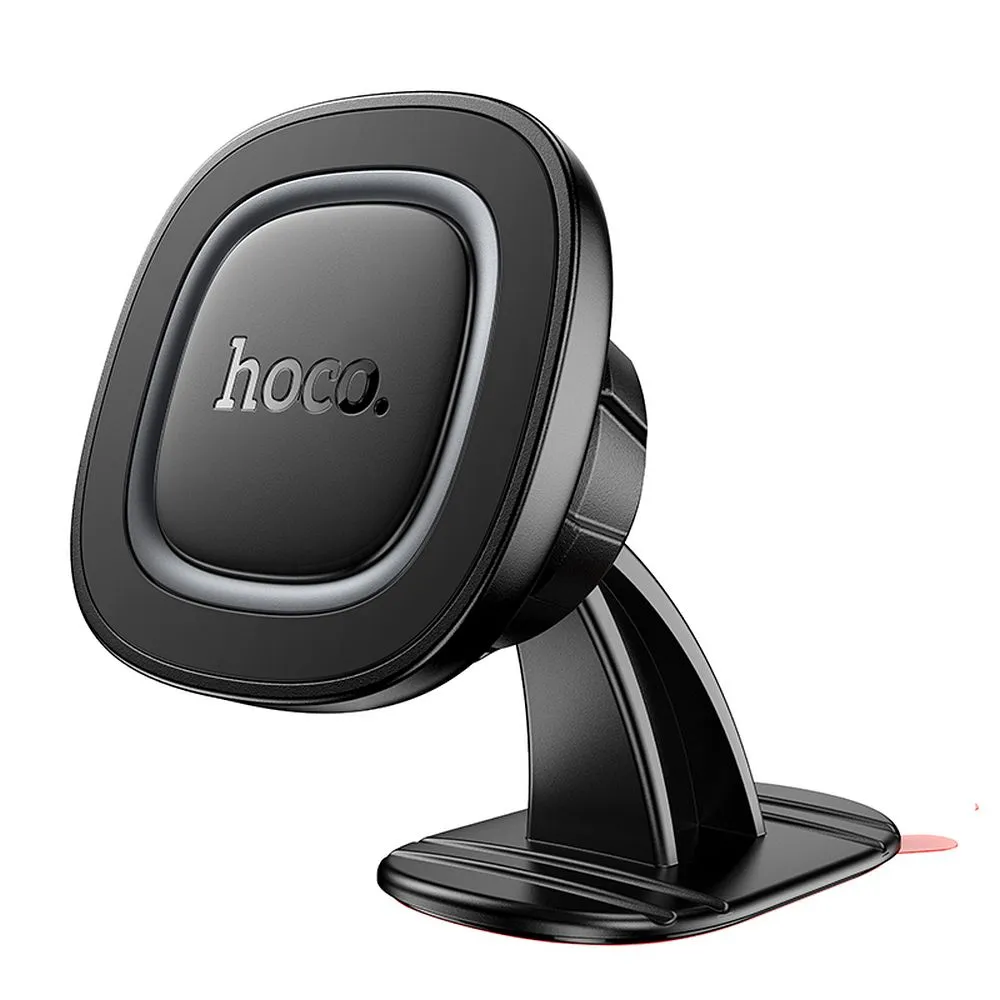 Magnetic car phone holder Hoco dashboard H73 black and gray