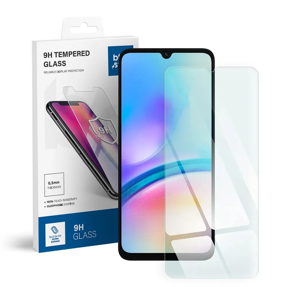 Tempered glass to Samsung Galaxy A05s Blue Star