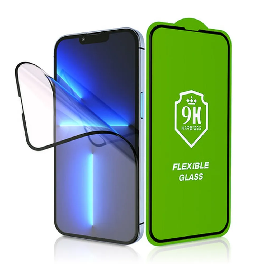 5D Full Glue Hybrid Glass for Samsung S26 / S27 Bestsuit Flexible (Fingerprint Reader Compatible) Black