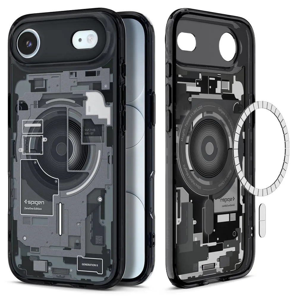 SPIGEN CASE ULTRA HYBRID MAG MAGSAFE IPHONE 17 AIR ZERO ONE BLACK