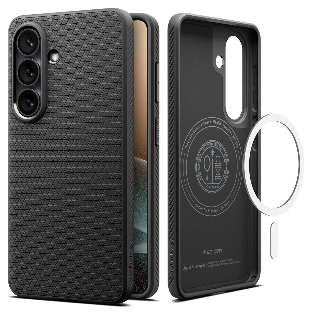SPIGEN case LIQUID AIR MAG compatible with MagSafe for SAMSUNG S26 Plus matte black