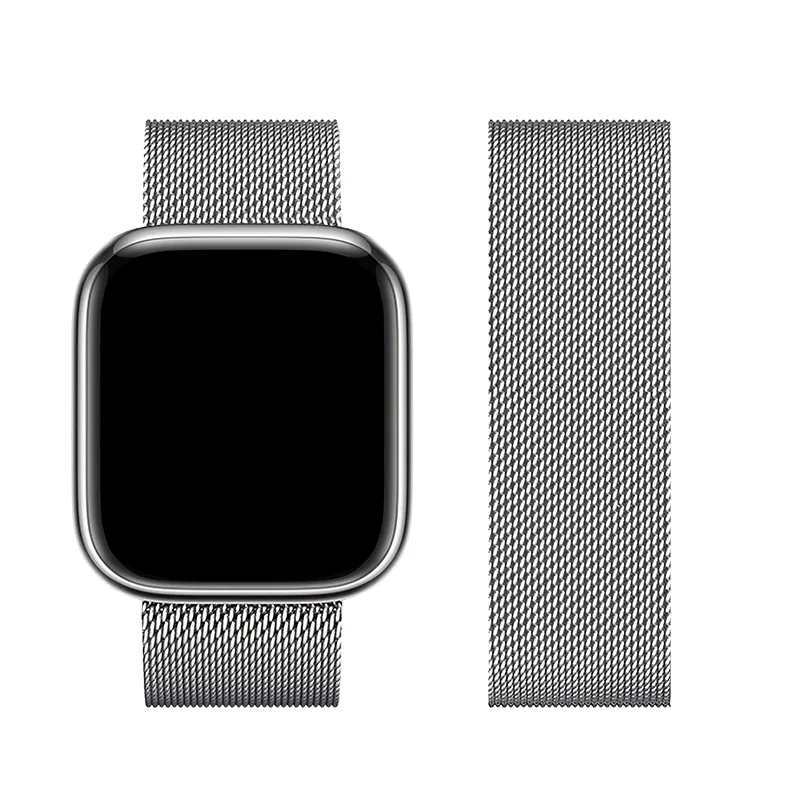 Strap to Apple Watch Forcell F-Design FA03 magnetic steel 38 / 40 / 41 mm silver