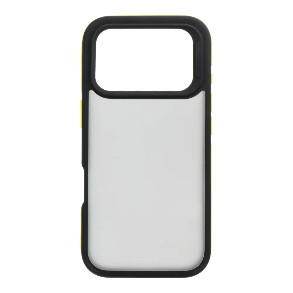 Case for iPhone 17 Pro / 18 Pro (low camera edge) Neo yellow