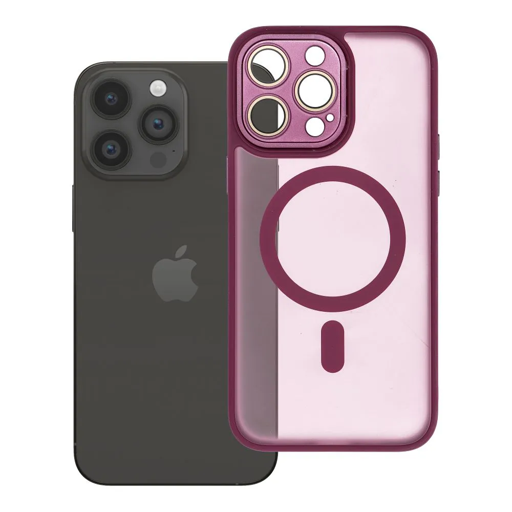 Case for iPhone 14 PRO MAX Variete Mag Cover compatible with MagSafe fioletowy