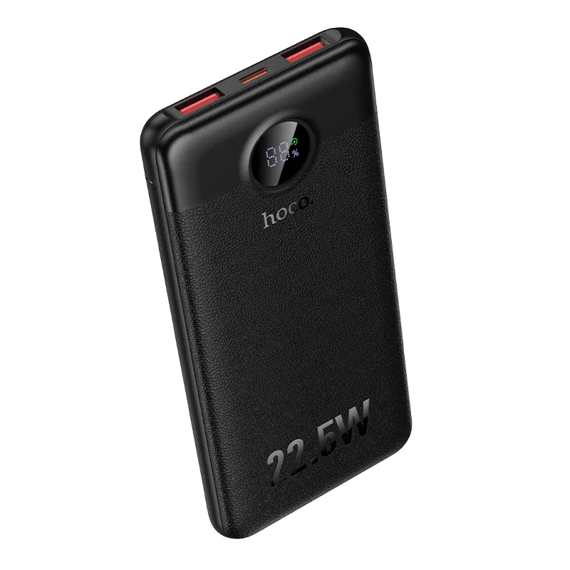 Powerbank Hoco 10000 mAh QC 22,5W+PD 20W LED J172 black