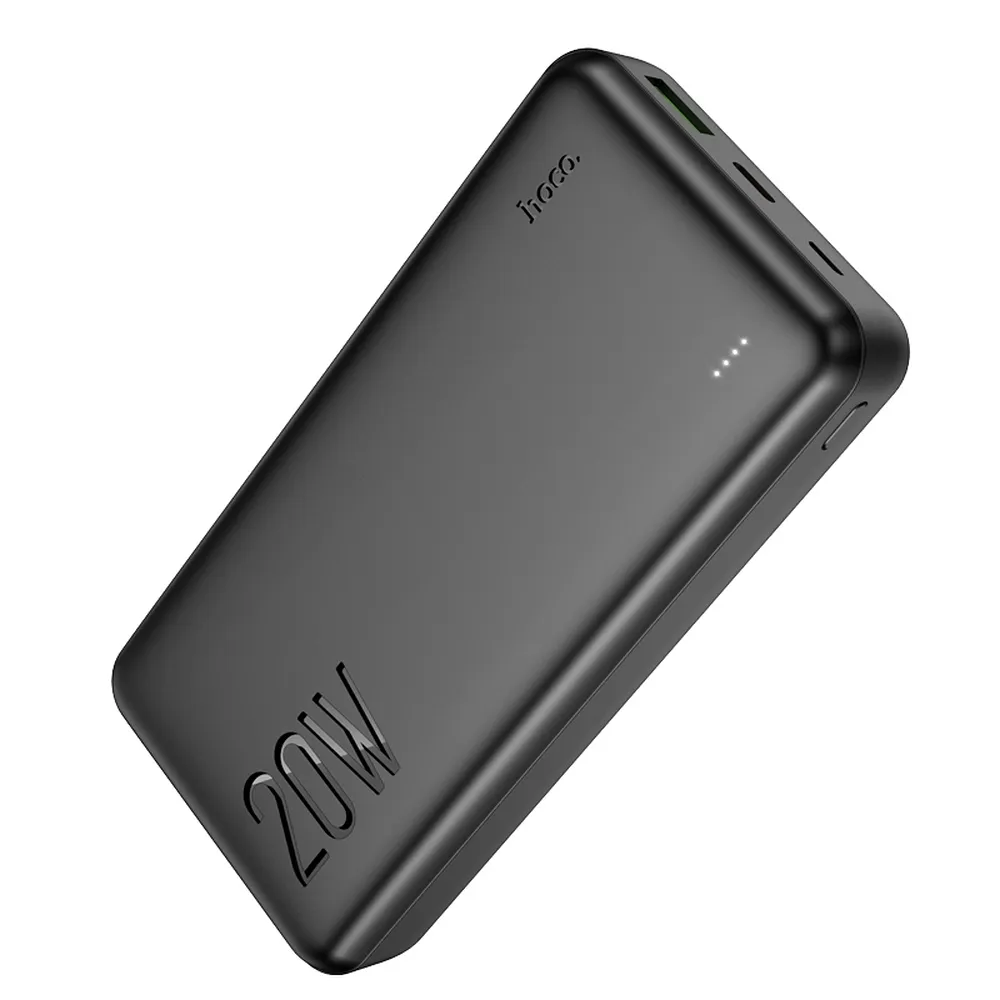 HOCO powerbank 20 000 mAh PD QC3.0 3A 20W J87A black