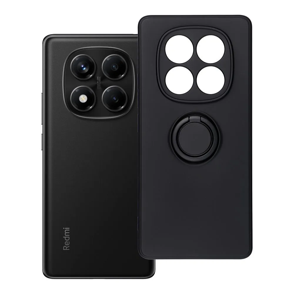 Case for Xiaomi Redmi Note 14 PRO 4G Silicone Ring black