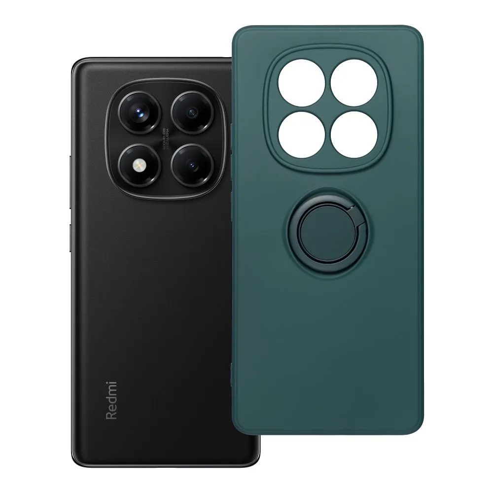 Case for Xiaomi Redmi Note 14 PRO 4G Silicone Ring green