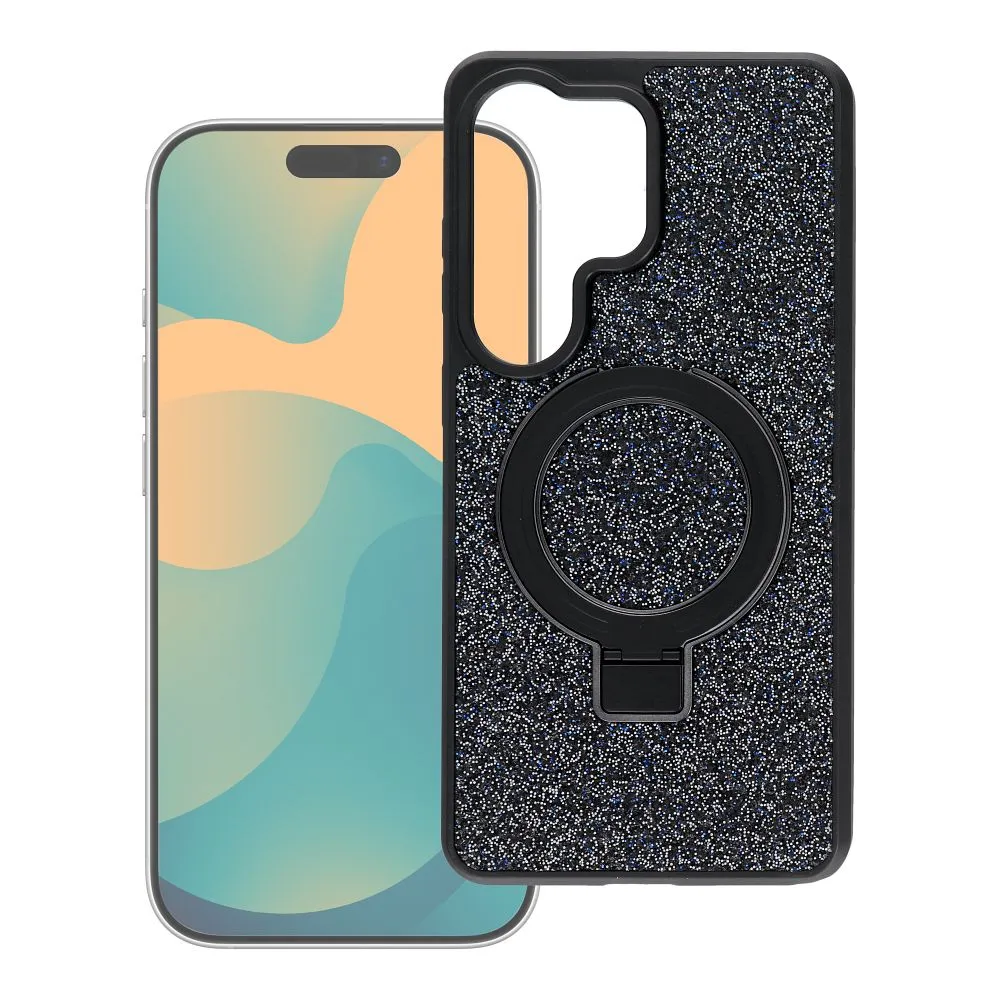 Case for Samsung S26 Ultra Quartz Circle Stand Mag Cover black
