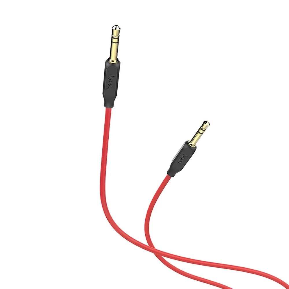Cable AUX Jack 3,5 mm to Jack 3,5 mm Hoco 1 m UPA11 black