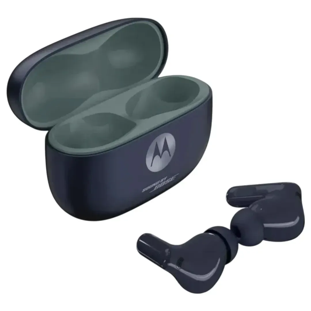 Motorola Moto Buds 2 Plus wireless in-ear headphones, navy blue