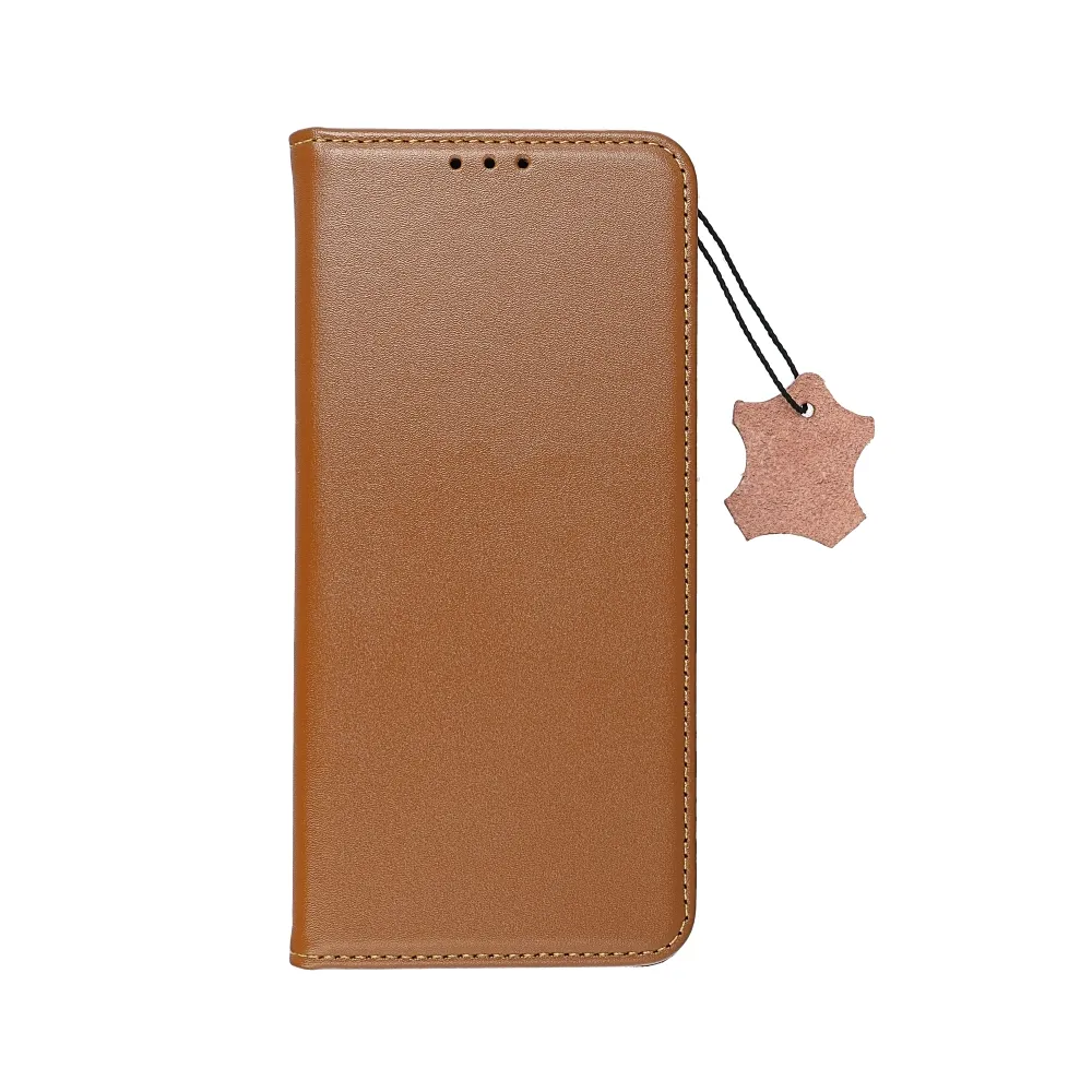 Flip case for Samsung S25 ULTRA Smart Pro Book leather brown