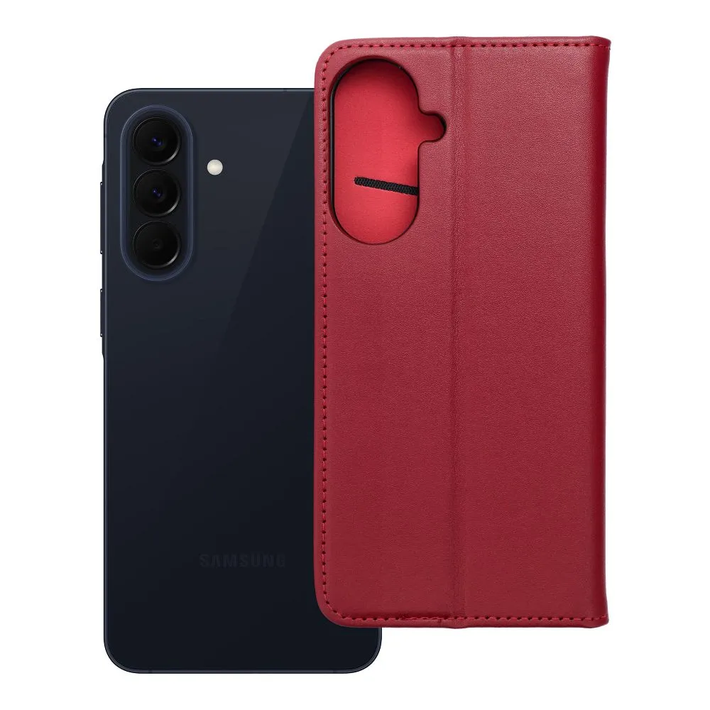 Flip case for Samsung A57 5G Smart Pro Book leacther burgundy