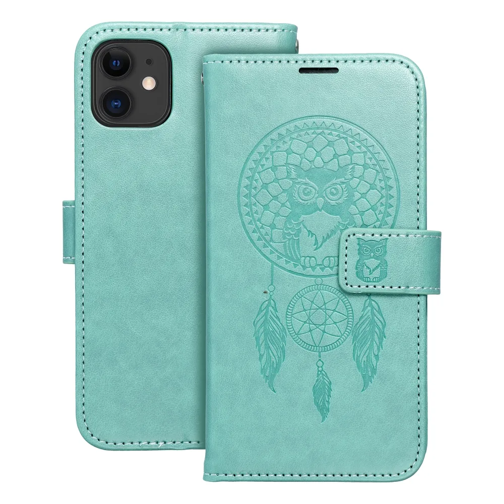 Flip case for iPhone 11 Mezzo Book dreamcatcher green