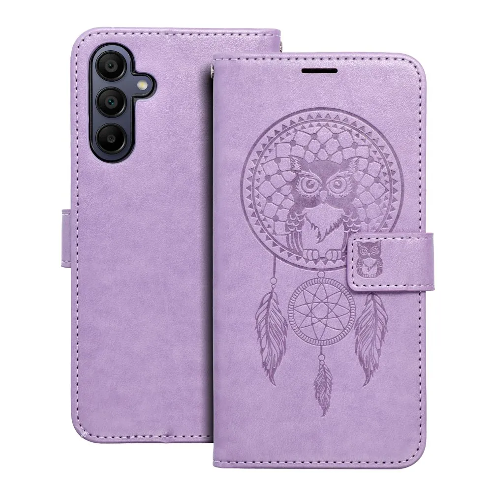 Flip case for Samsung A15 4G / A15 5G Mezzo Book dreamcatcher violet