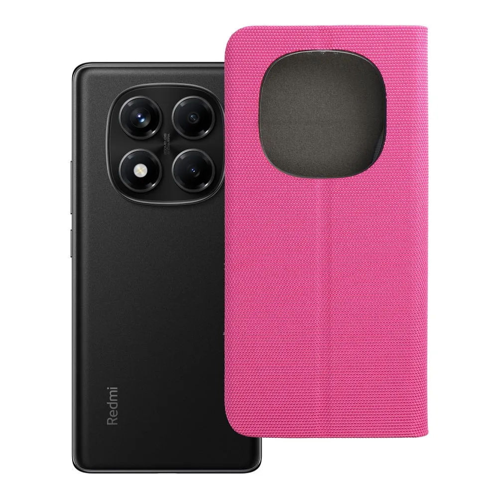 Flip case for Xiaomi Redmi NOTE 14 PRO 4G Sensitive Book pink