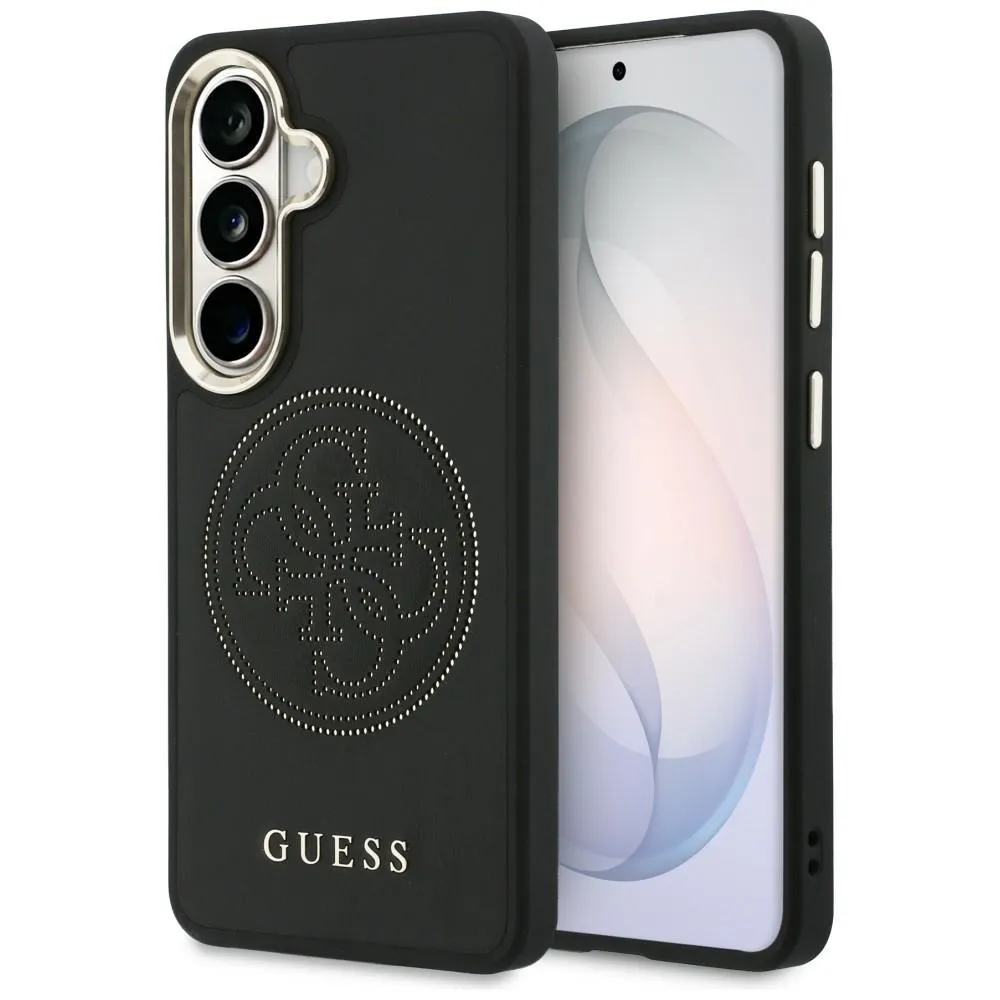 GUESS case for SAMSUNG S26 GUHMS26S5PG4SRGK (Perforated Logo MagSafe) black