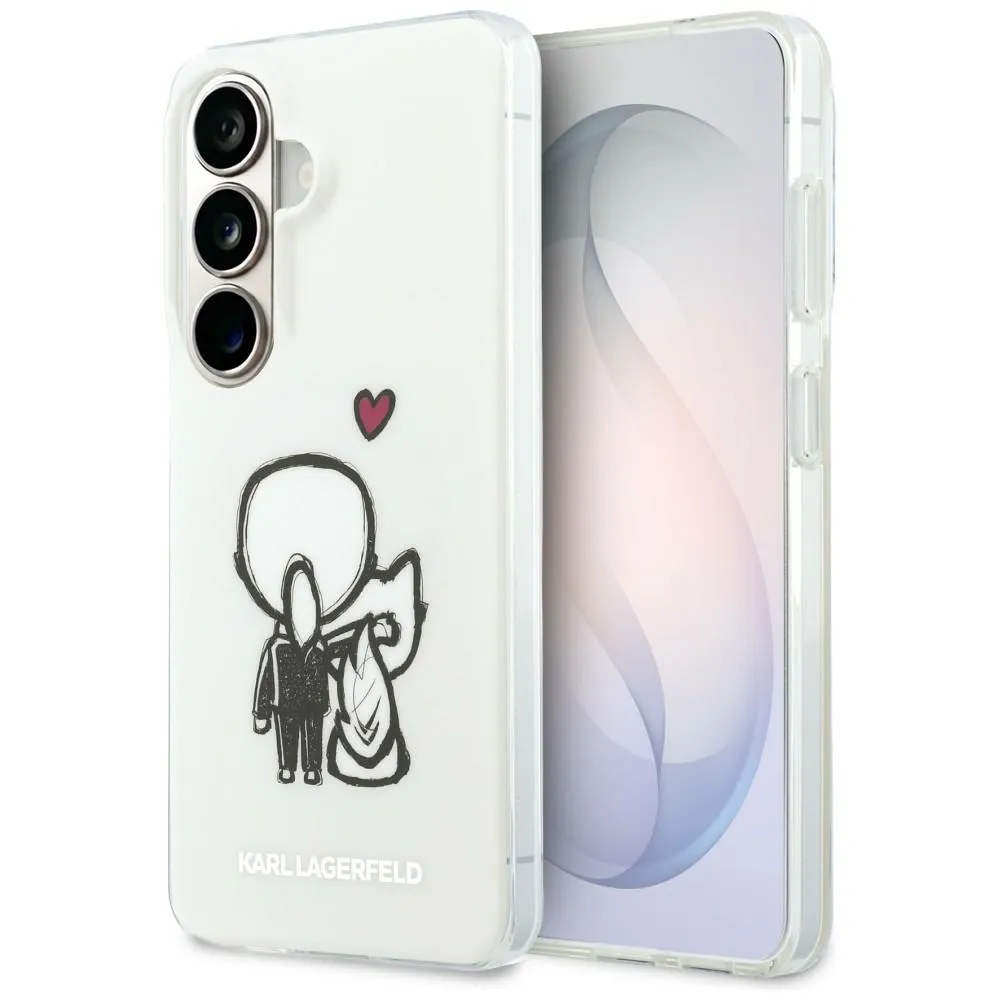 KARL LAGERFELD case for SAMSUNG S26 KLHMS26S6HKCBHH (Magnetic IML K&C Back Logo) transparent