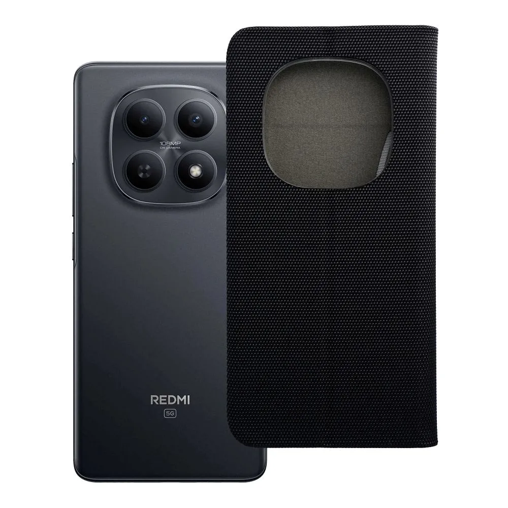 Flip case for Xiaomi Redmi NOTE 15 PRO PLUS 5G Sensitive Book black