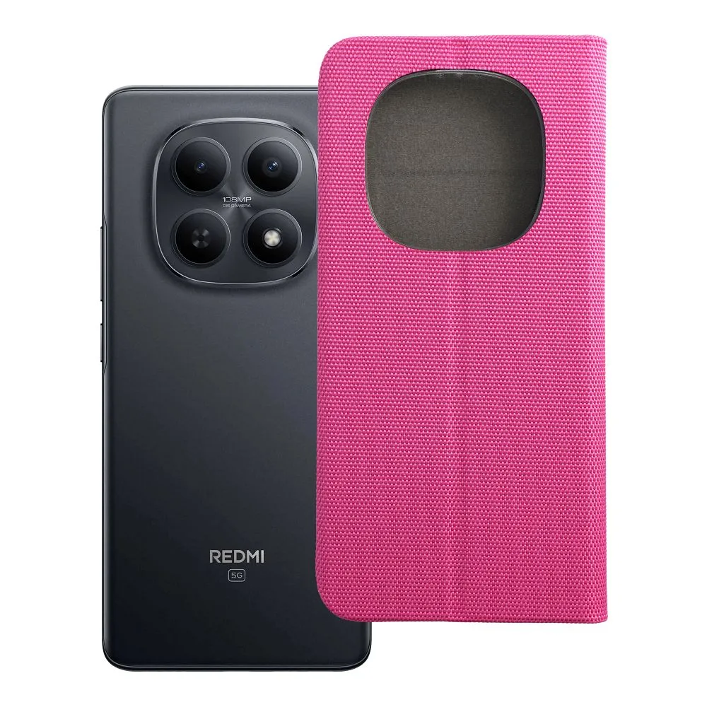 Flip case for Xiaomi Redmi NOTE 15 5G Sensitive Book pink