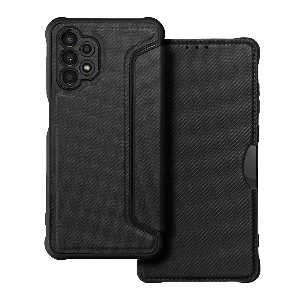 Flip case for Samsung A13 4G Razor Book black