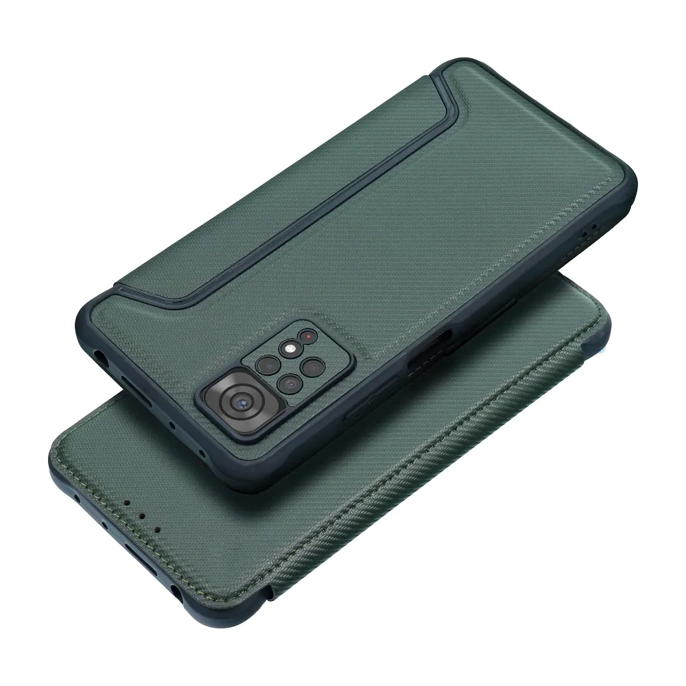 Flip case for Xiaomi Redmi NOTE 14 PRO 4G Razor Book dark green