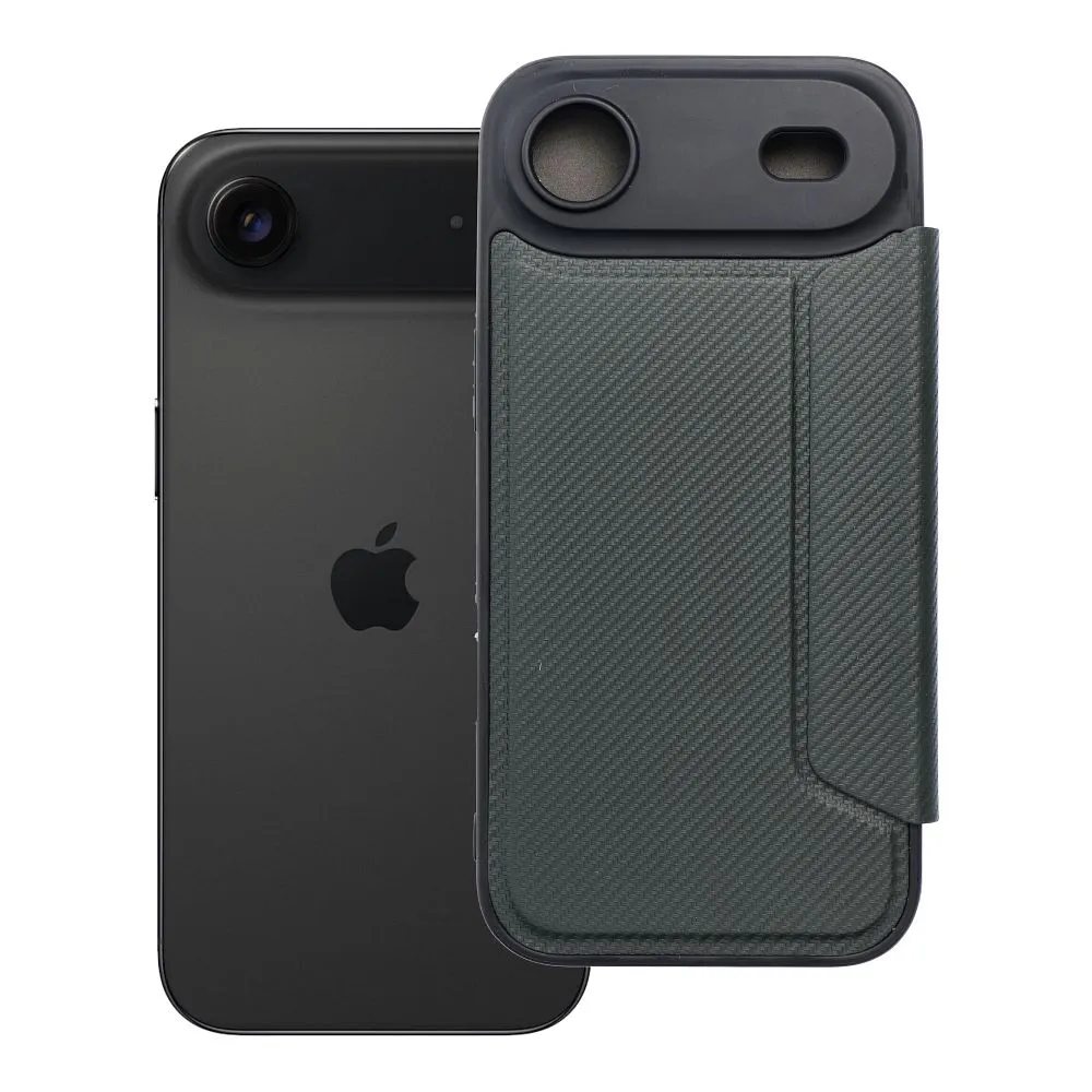 Flip case for iPhone 17 AIR Razor Book dark green