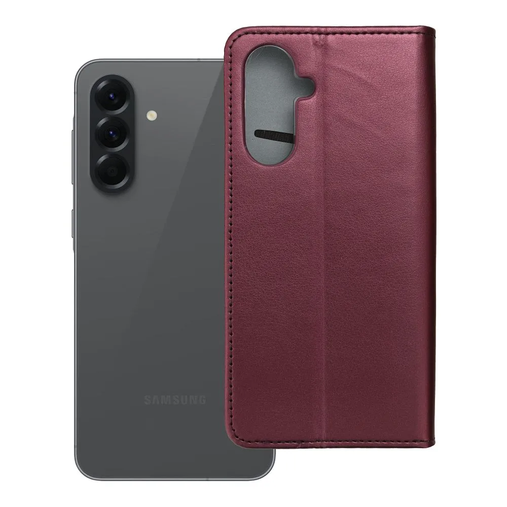 Flip case for Samsung A56 Smart Magneto burgundy