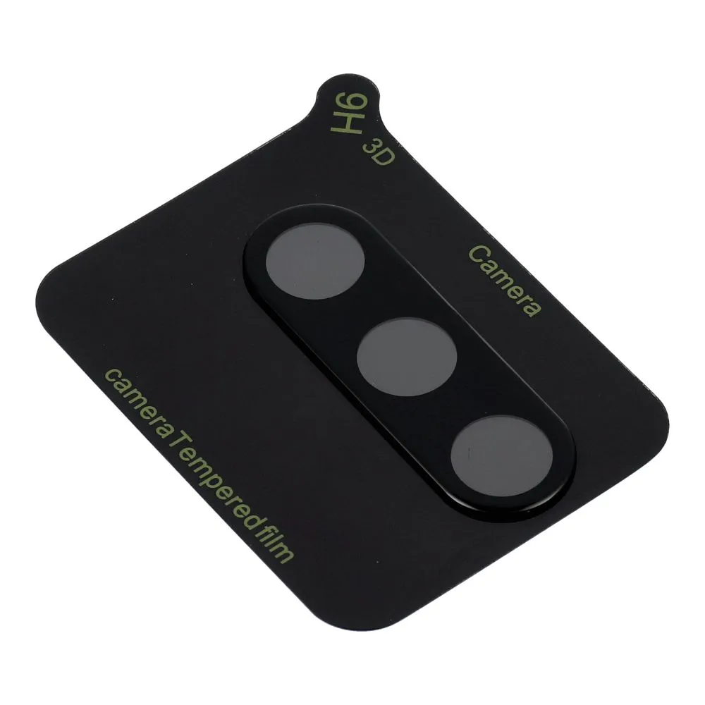 5D Full Glue Tempered Glass Camera Lens for Samsung A26 black